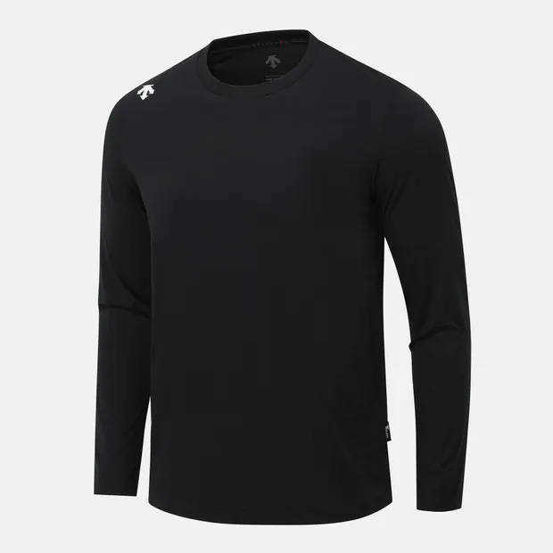 DESCENTE/迪桑特韩国版男款圆领户外速干长袖T恤SQ323TTL71