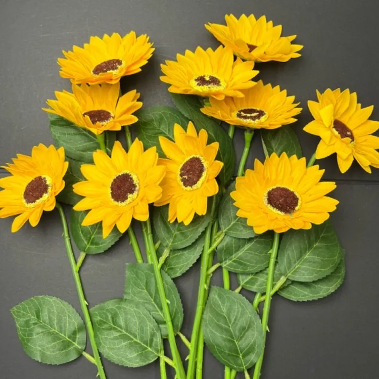 香皂花向日葵手工diy材料包适合节日生日家居摆件