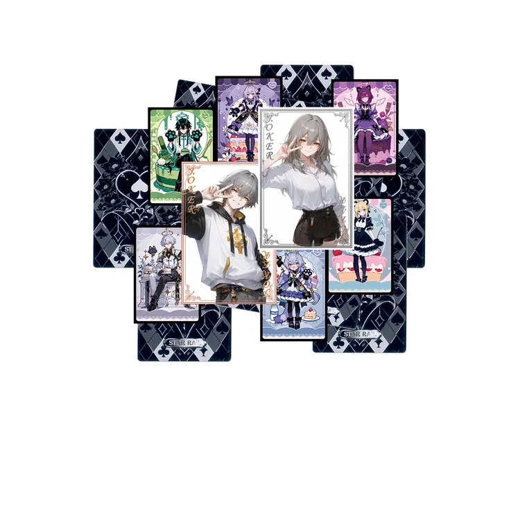 【蛋糕王座+poker】国版二创 崩铁立牌 双面精雕亚克力收藏卡（代拆）