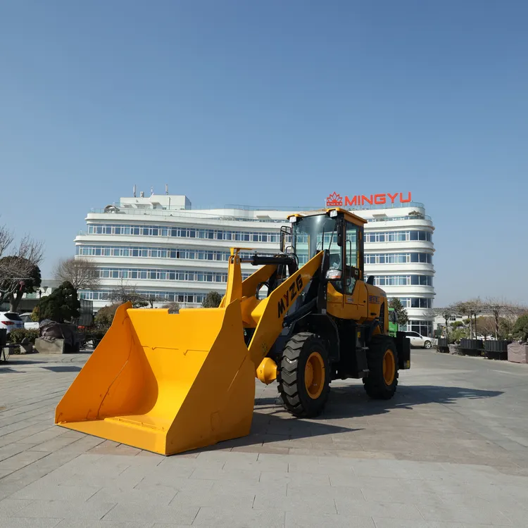 明宇重工装粮王958四驱装载机铲车适用于工地和装粮使用