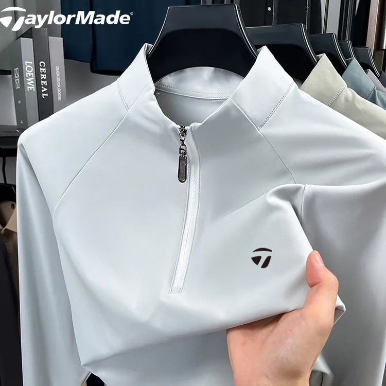 TaylorMAde秋季男士高尔夫户外运动速干T恤休闲百搭长袖弹力卫衣