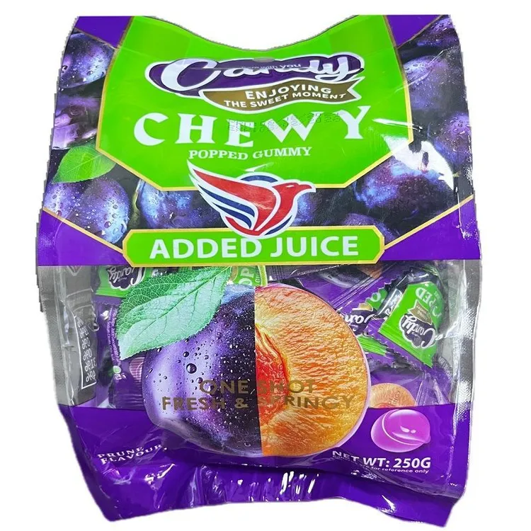 得闲英国风味鹰派牌西梅/蔓越莓味水果味软糖250g