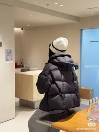 【蛋蛋专属】轻柔云感90白鸭绒泡芙龟背羽绒服女短款加厚外套