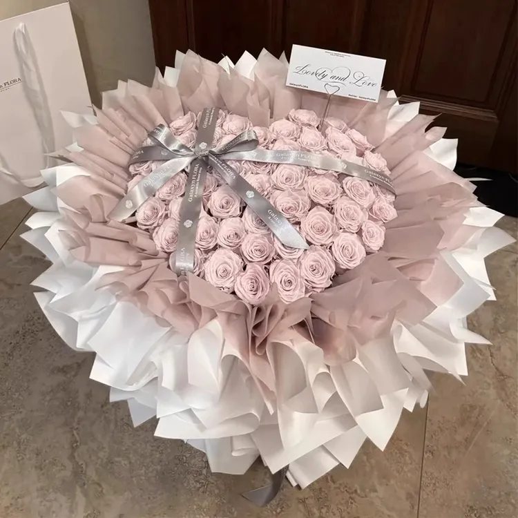 曼塔玫瑰花束全国速递同城配送指定时间到家真花送女友闺蜜生日礼