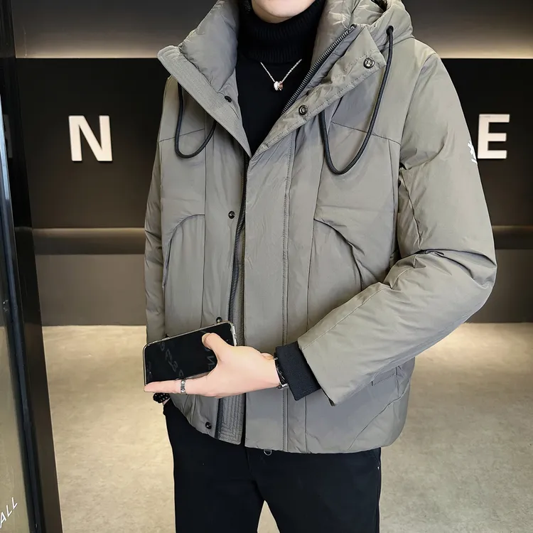 棉衣男款冬季2025新款潮流时尚休闲加厚保暖连帽外套冬装棉服袄子