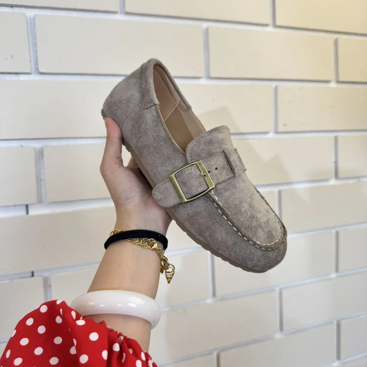 821爆款网红百搭女鞋夏季一脚蹬豆豆孕妇鞋 【新疆包邮】