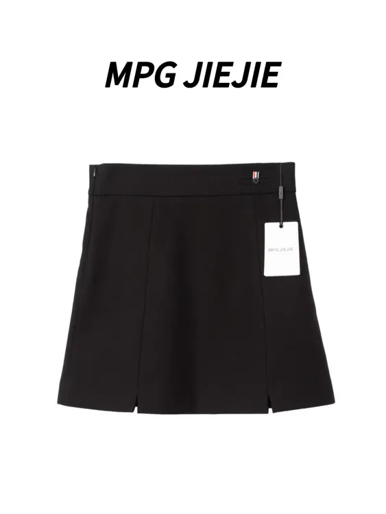 MPG JIEJIE【英伦腔调】25早秋英伦风气质松紧腰半裙