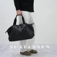 【大头叔叔】手提款横款手工亮面头层牛皮大气真皮手提包DDB2351