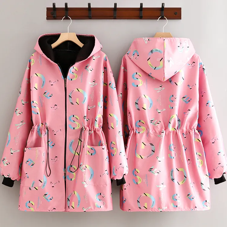 洋气收腰加绒围裙防污耐脏餐饮上班干活外穿保暖工作服厨房家用女