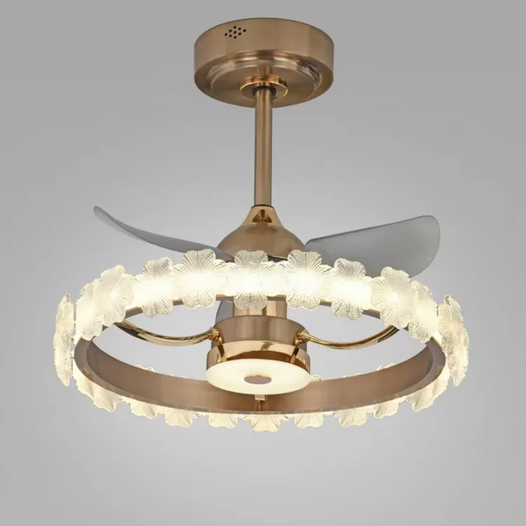 A类新款轻奢客厅餐厅卧室隐形风扇灯，照明柔风一体，轻奢风拿捏