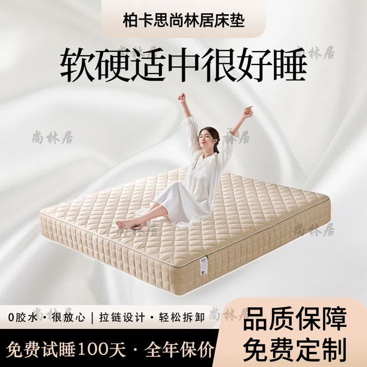 尚林居【云舒A1】软硬适中蚕丝棉麻环保可调可洗可晒可拆卸主卧婚房