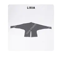 LIXIA【韩潮披肩】丽霞韩国定制时尚休闲羊毛披肩围巾-D9581