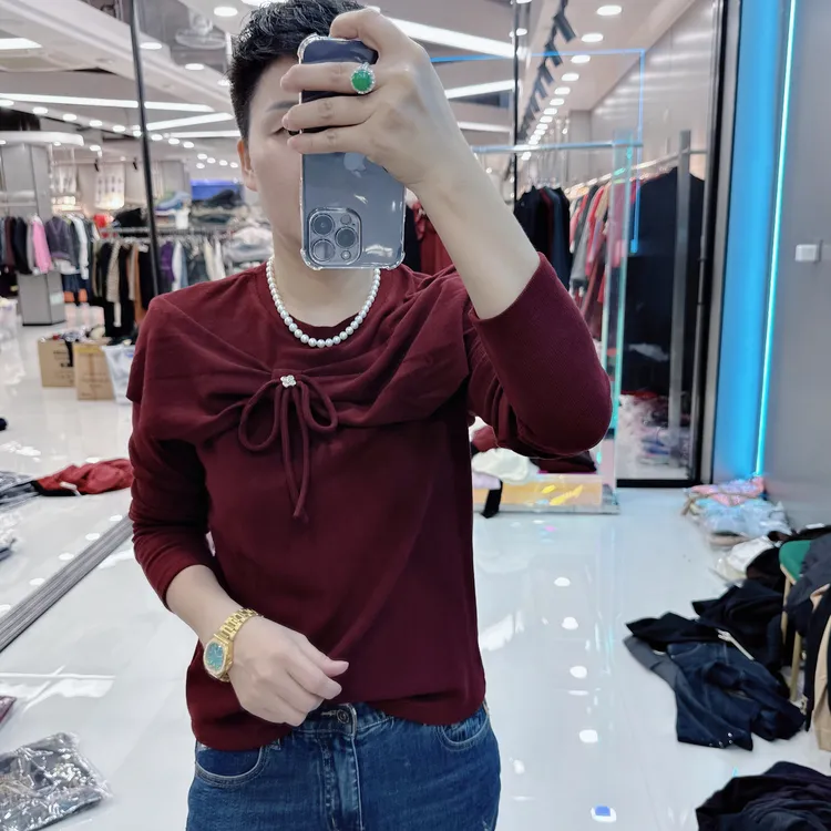 新款螺纹绒4色披肩特色百搭上衣69070美丽