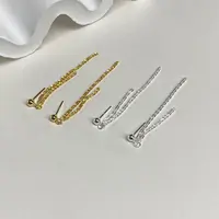 足银耳饰 【小宝珠宝】26 T02649-足银耳线-多样性发其一