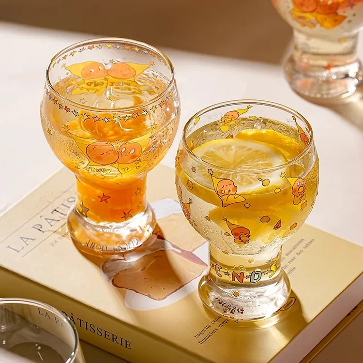 TOTYE·星星人经典玻璃杯 耐热大容量高颜值啤酒对杯-直播限定