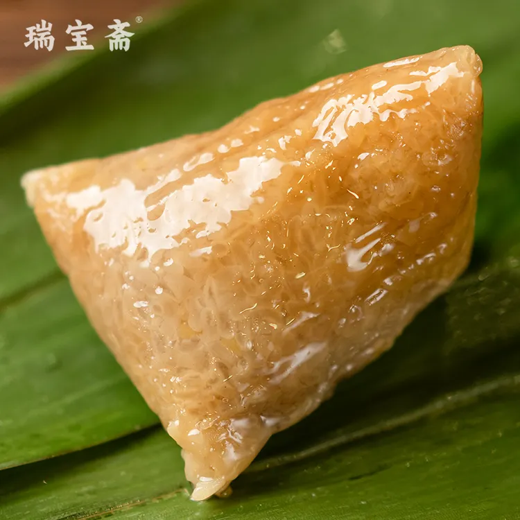 瑞宝斋150g板栗肉粽子黑米肉粽五花肉粽碱水粽子端午节早餐粽新鲜