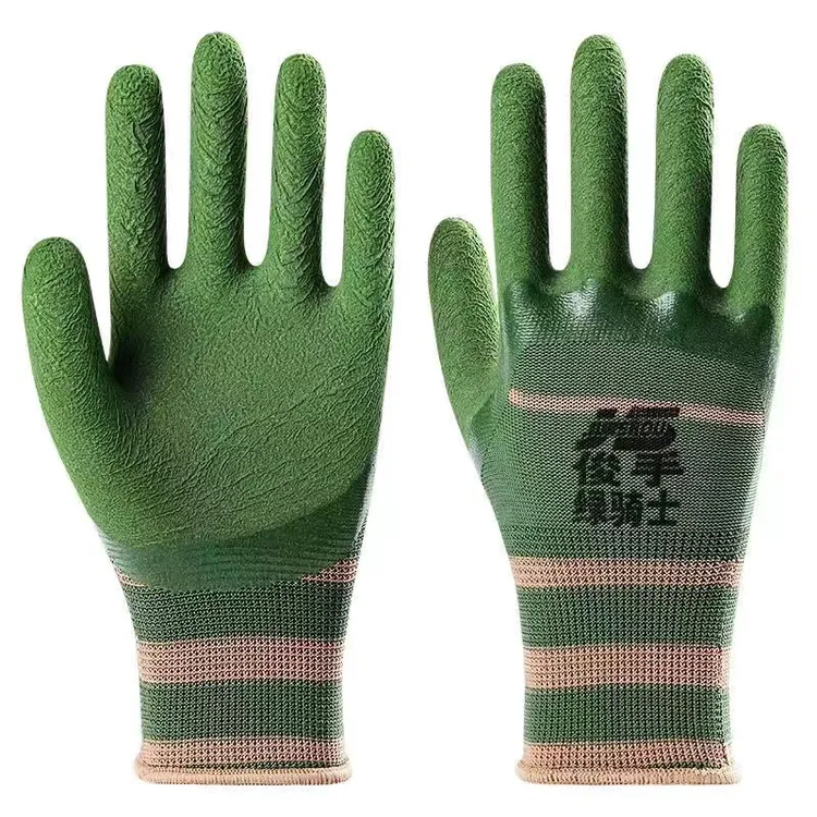 （冬季工友福利）轮胎橡胶耐磨实用防滑不臭手不捂手耐用劳保手套