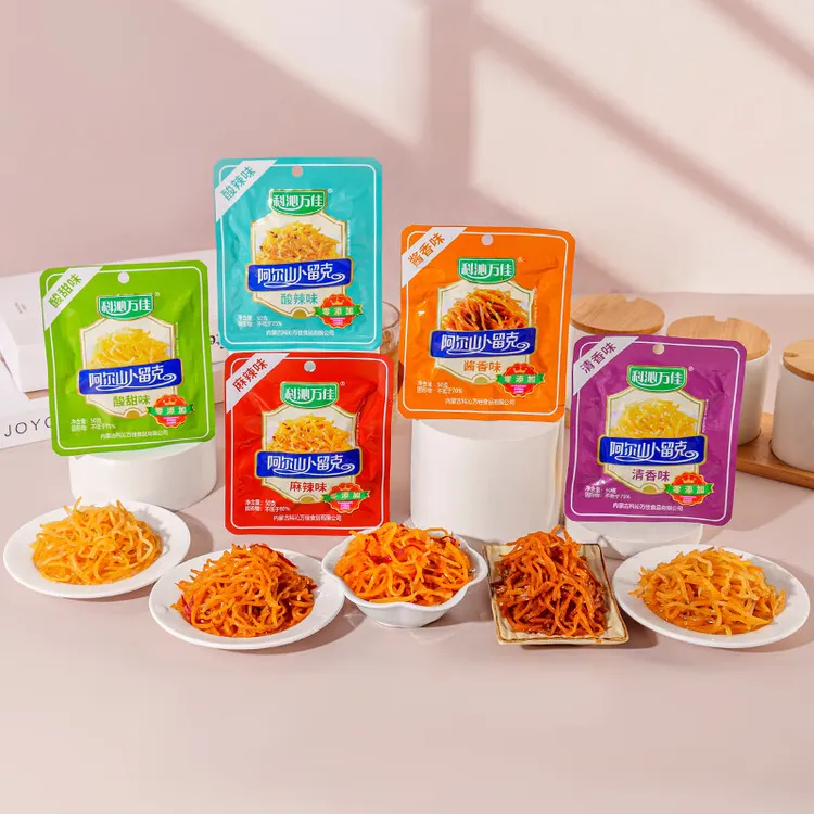 科沁万佳卜留克丝酱香卜留克酸甜酱菜内蒙咸菜早餐下饭菜小包装