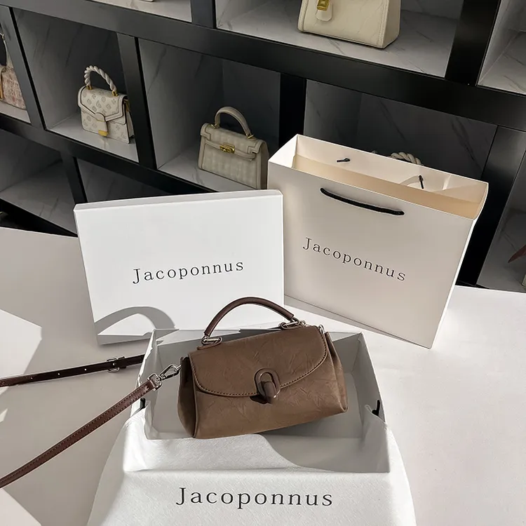【雅各邦】小众设计时尚女包手提精致2025新款秋冬高级感轻奢斜挎