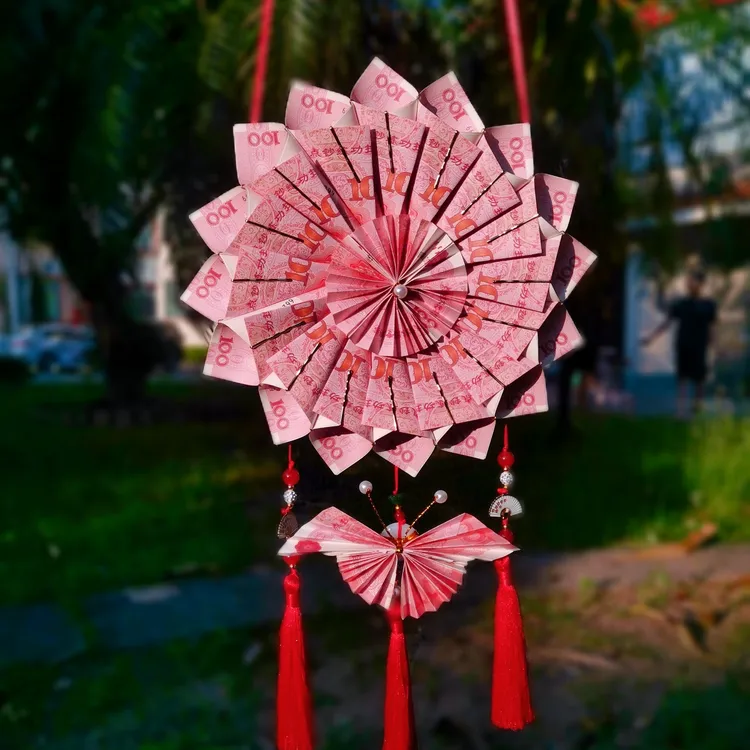 非金属仿珍珠婚庆饰品 A2款 传统结婚银牌嫁女银牌平安锁材料包