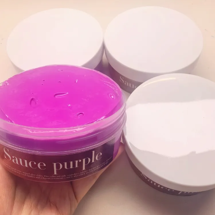 厚实吸手指泥！酱紫约320ml主胶紫皮（深色轻微掉色介意勿入哦）