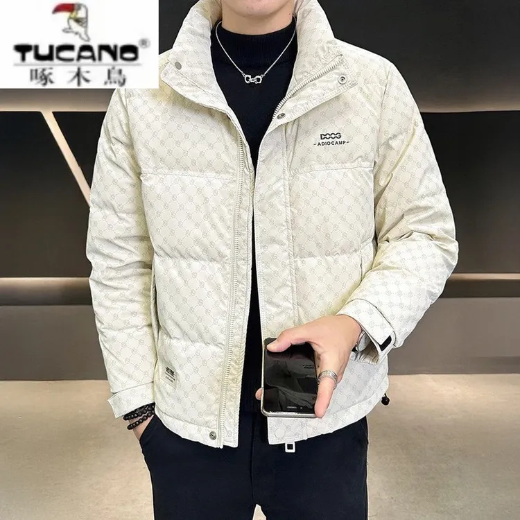 TUCANO/啄木鳥男士冬季新款时尚百搭立领潮流帅气青年羽绒服外套