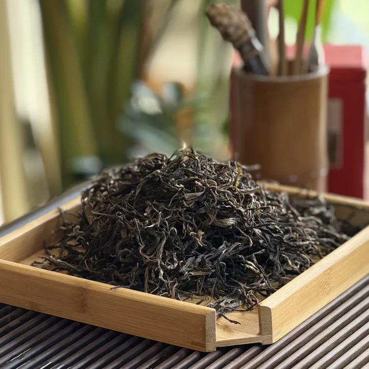 易武刮风寨2024年黑水梁子古树头春生茶