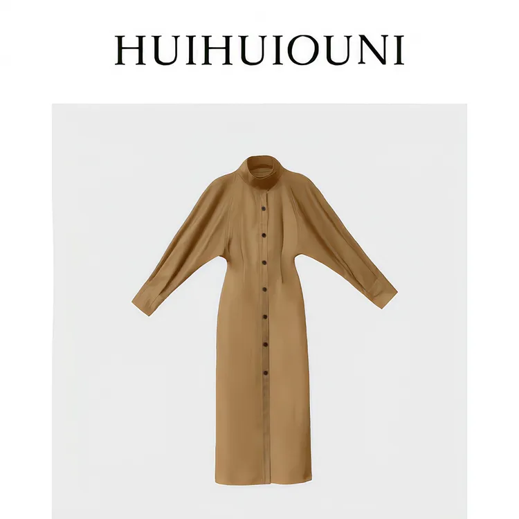 慧慧欧尼   老钱穿搭美学   Designer新款高级收腰单排扣风衣外套