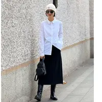 经典百搭衣橱必备白色衬衫25AW8029