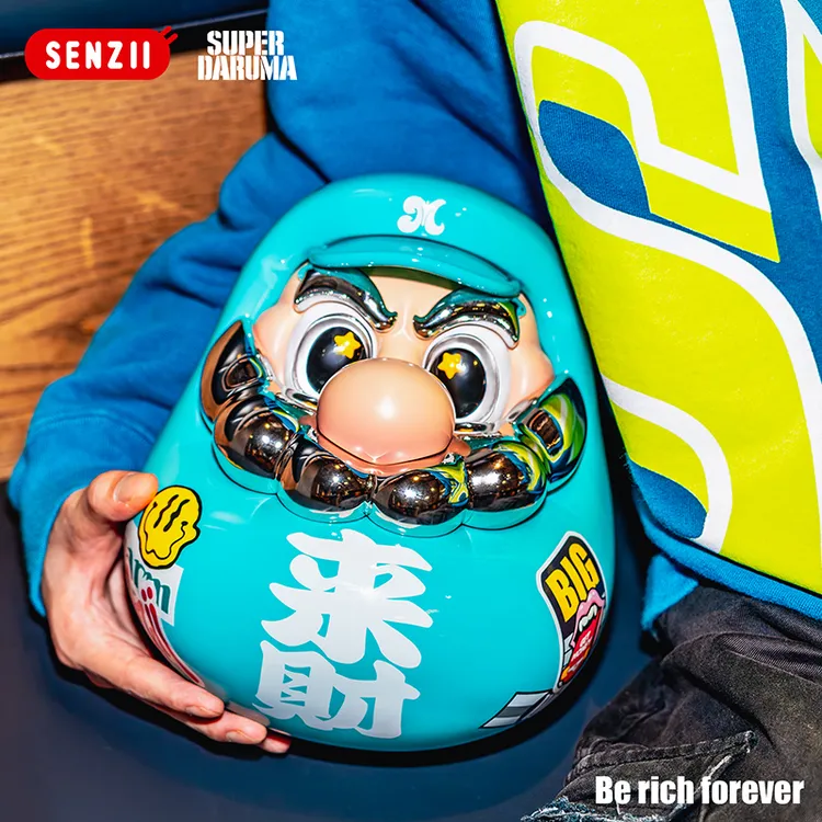 【官方正品】【定金】SENZII千記商行x财神院子超级《来财》达摩招财潮玩手办