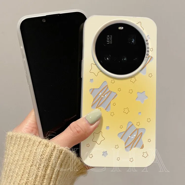 小黄鸭表情包适用小米15手机壳ins风全包xiaomi14pro情侣款13高端