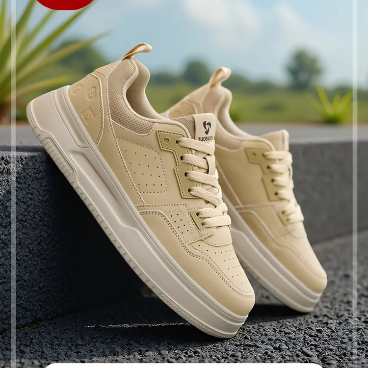 拓步森男款磁疗按摩休闲板鞋鞋子运动网红男鞋阔腿裤必备鞋子