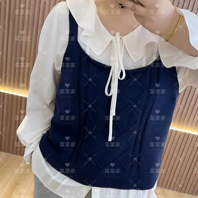 【现货/仅吊带】2025新款纯色软乎乎针织吊带大码女装CCC11667