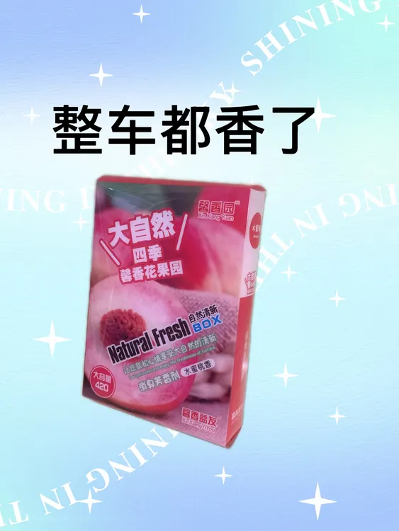 车载固体香薰大容量四季持久祛味空气清新剂