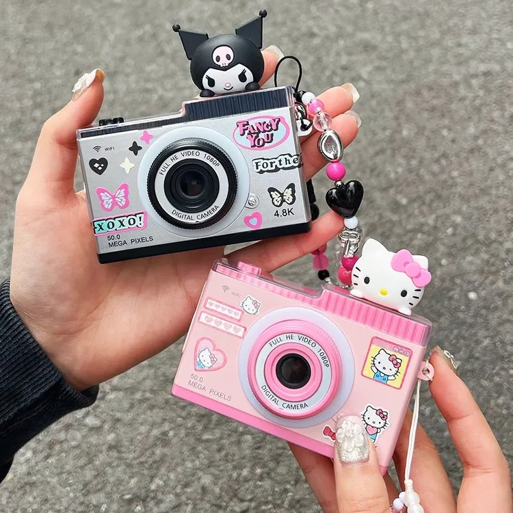 小型高像素音乐复古ccd照相机高清双摄可上传学生高级感旅游相机