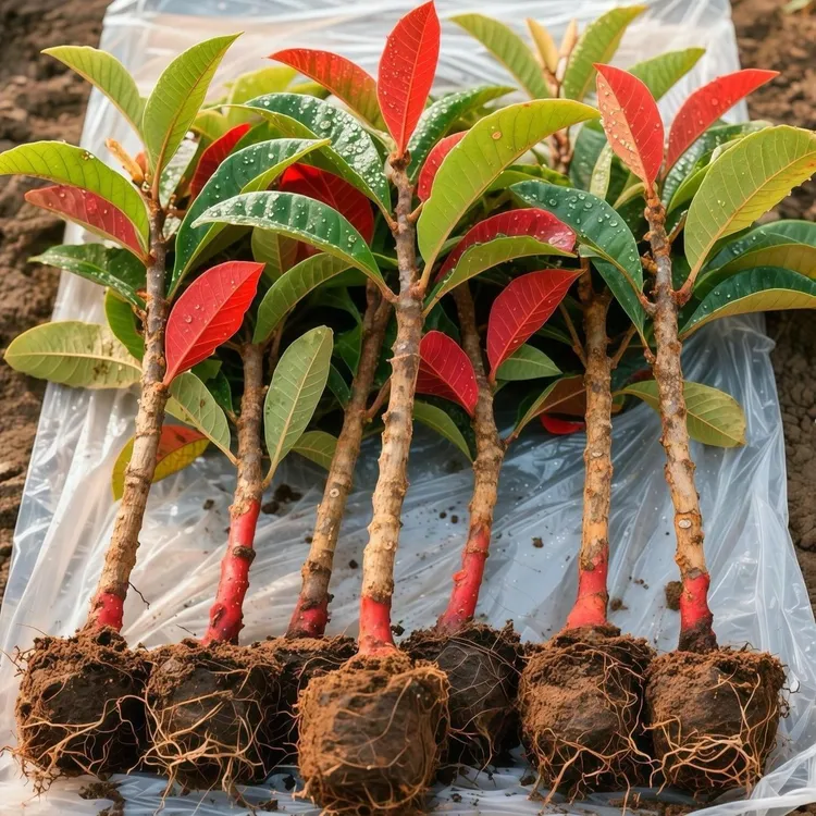 红皮红肉枇杷树苗新品无核砂糖特大甜耐寒耐旱盆栽地栽南北方种植