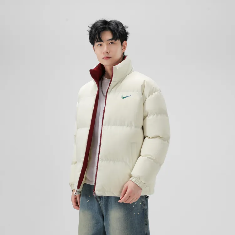 一折专区/奥特莱斯/男士棉服宽松型保暖立领棉衣宽松休闲运动上衣