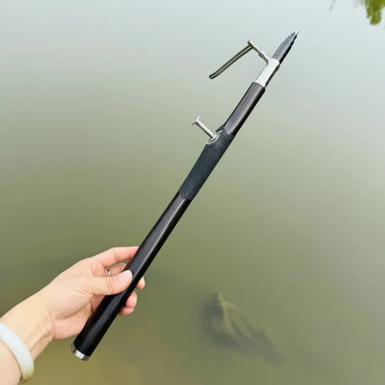 *升级种砂*打甲鱼枪打鳖枪黑檀木一体手把飞沙枪带顶中过线无盘