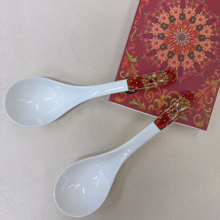 【小辣椒专属】外贸波西米亚绯红盛宴大勺子大汤勺2个装
