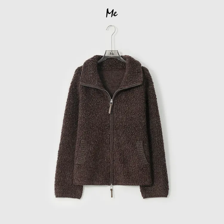 ME【100%绵羊毛云朵泰迪】泰迪卷毛高克重保暖时尚百搭毛衣MESA2571