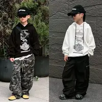 【嘟妈童装】男童秋冬季长袖连帽加绒卫衣2025冬装儿童帽衫6065