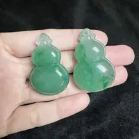 【春日珠宝】菲菲珠宝好丨独龙玉葫芦吊坠约38*24m-多样性发一/赠绳