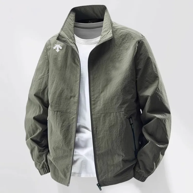 奥特莱斯｜专柜同款｜迪家立领美式男士宽松夹克户外潮流休闲外套