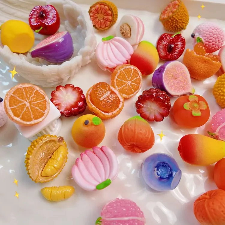 【实色大水果】手工diy微景观树脂仿真益智玩具饰品配件摆件工艺品