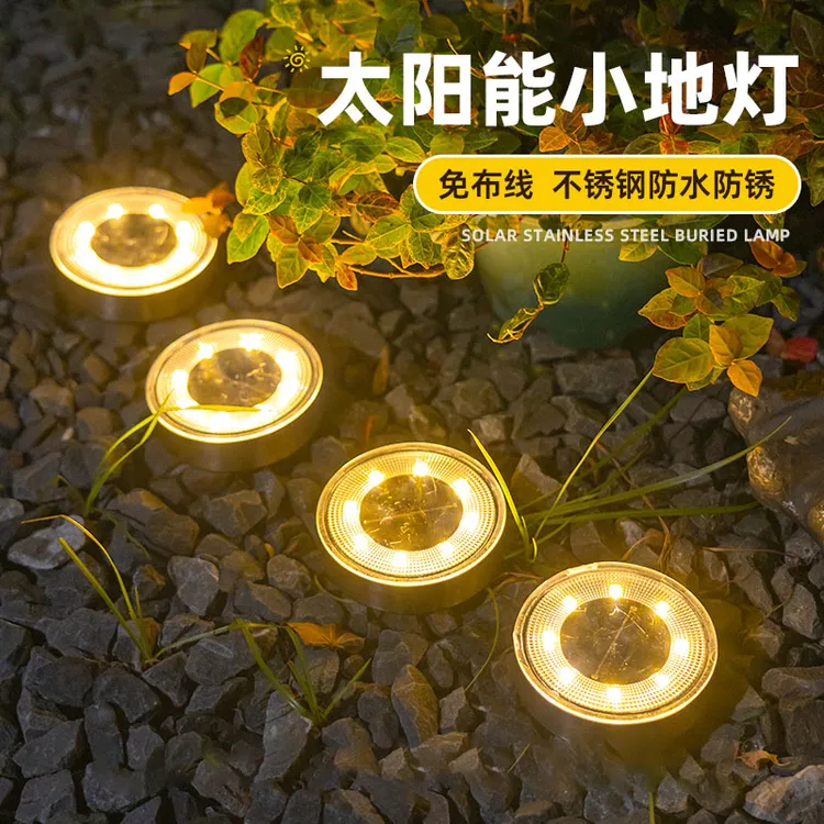 太阳能户外家用庭院路灯别墅花园造景氛围装饰过道景观草坪地埋灯