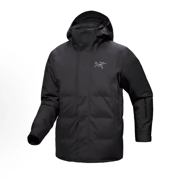 Arc'teryx 始祖鸟 FISSILE 850蓬灰鹅绒保暖防水透气滑雪羽绒服