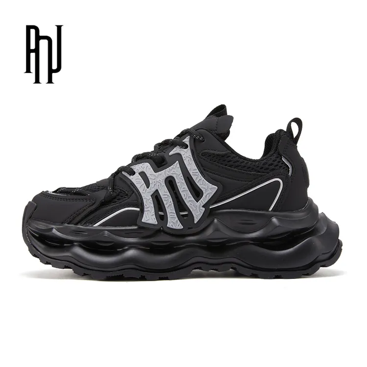 PNJ时尚百搭男鞋新款男士老爹鞋男款复古男生休闲鞋小白鞋运动鞋