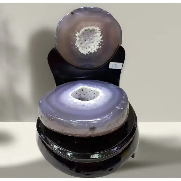 冰珂晶石天然高品巴西玛瑙水晶聚宝盆水晶洞原石摆件客厅公司