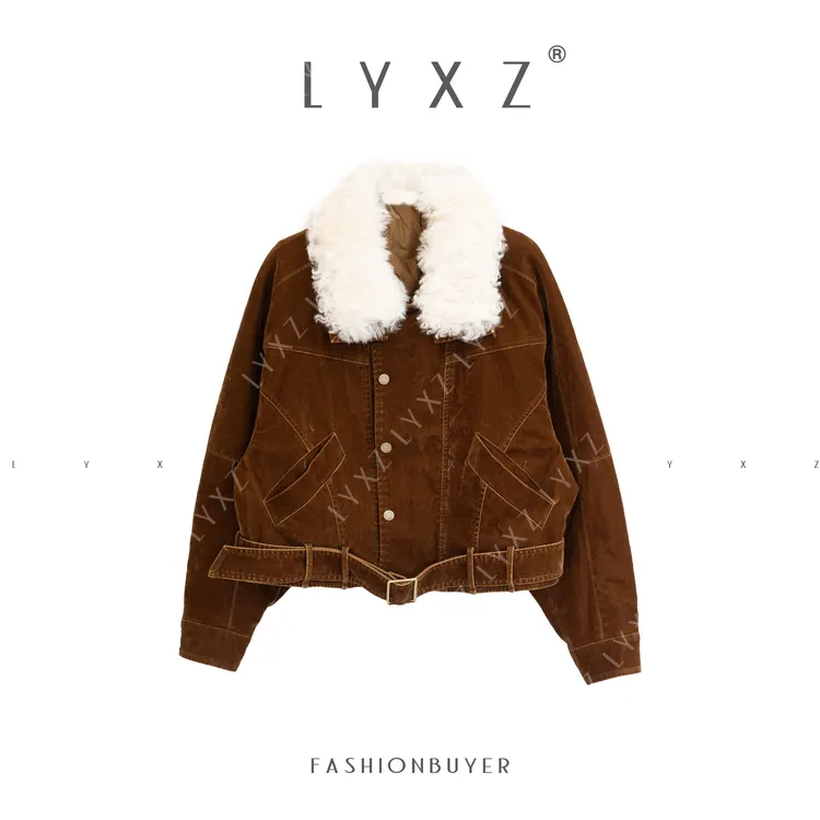 LYXZ x大小与【旷野云集】冬新款复古潮流感洋气羽绒服外套82932