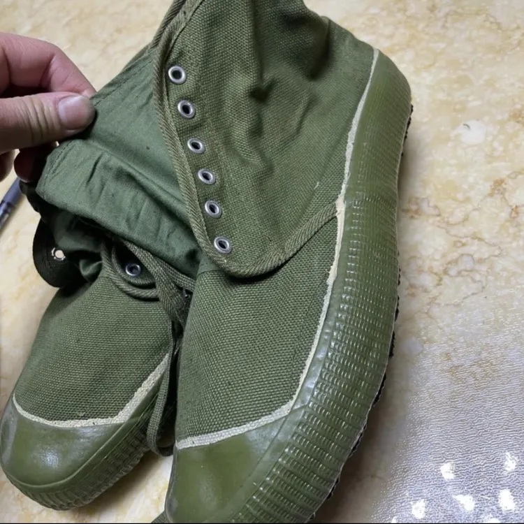 065【高腰胶鞋】帆布胶鞋